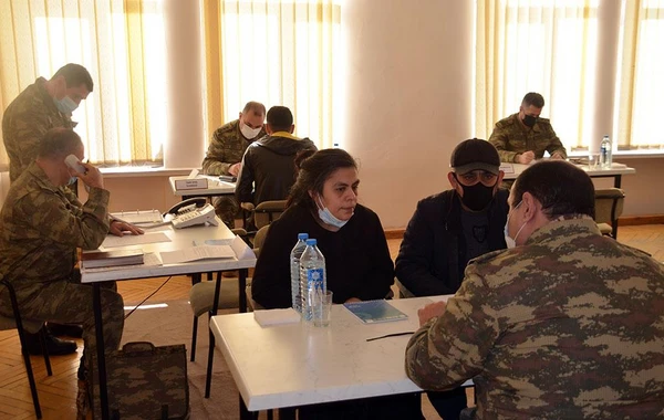 Tərxis edilən hərbçilərlə bağlı yaradılan komissiya fəaliyyətə başlayıb - FOTO