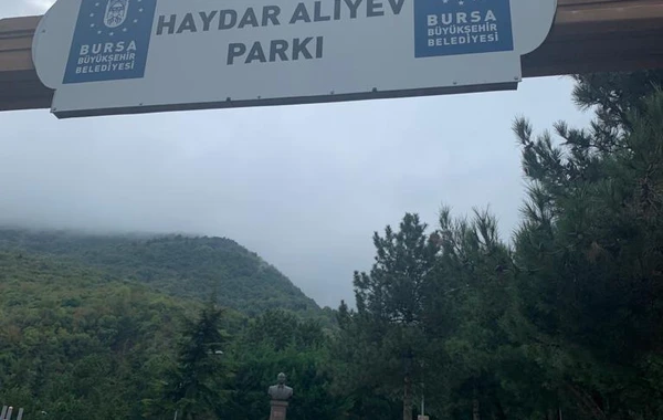 Bursadakı Heydər Əliyev Parkı əsaslı şəkildə təmir olunur - FOTO