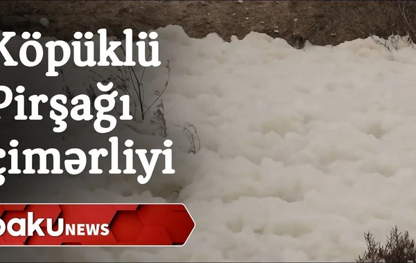Köpüklü Pirşağı çimərliyi - VİDEO