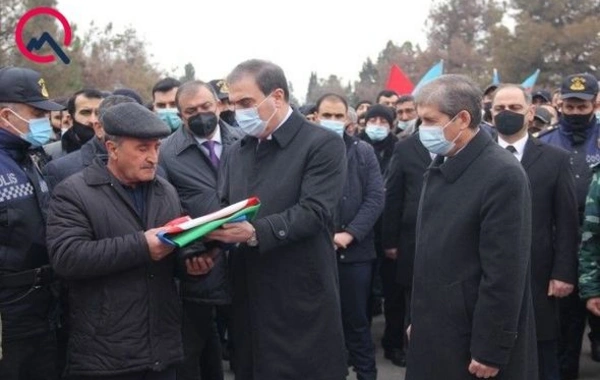 Dünən şəhid olan hərbçimiz dəfn edildi - FOTO