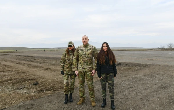 Ильхам Алиев заложил фундамент аэропорта в Физулинском районе - ВИДЕО