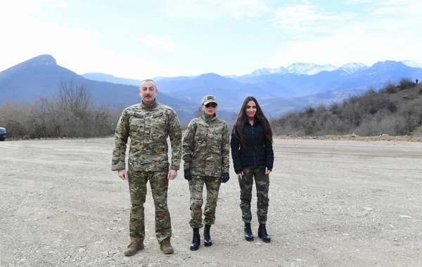 Ильхам Алиев заложил фундамент аэропорта в Физулинском районе - ВИДЕО