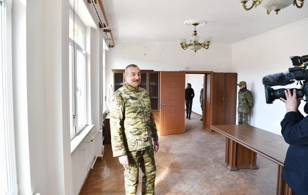 Ильхам Алиев заложил фундамент аэропорта в Физулинском районе - ВИДЕО