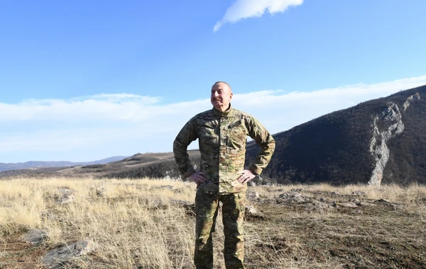 Ильхам Алиев заложил фундамент аэропорта в Физулинском районе - ВИДЕО