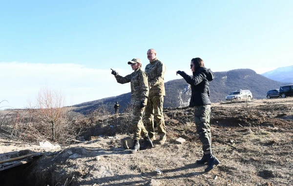 Ильхам Алиев заложил фундамент аэропорта в Физулинском районе - ВИДЕО