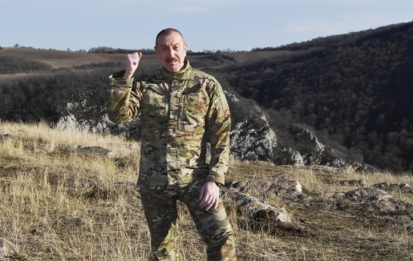 Ильхам Алиев заложил фундамент аэропорта в Физулинском районе - ВИДЕО