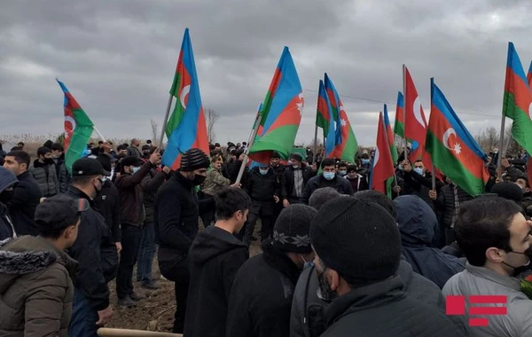 Azərbaycan Ordusunun şəhid olan hərbçisi Saatlıda dəfn edilib - FOTO