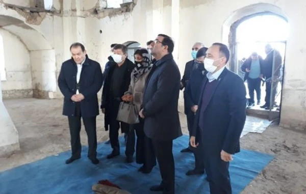 TÜRKSOY-un və Türk Şurasının nümayəndə heyəti Ağdama səfər edib - FOTO