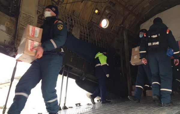 Rusiyadan ölkəmizə əlavə pirotexnik qrupu, texnika və avandanlıqlar gətirilib - FOTO