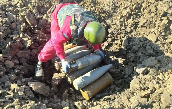 Ermənilərin ərazilərimizdə basdırdıqları minalar zərərsizləşdirildi - FOTO