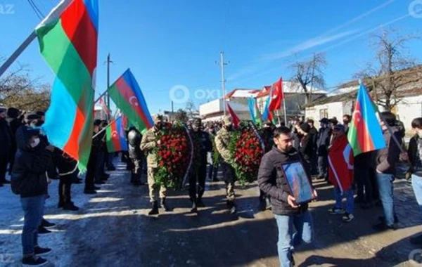 Daha bir şəhidimiz dəfn edildi - FOTO