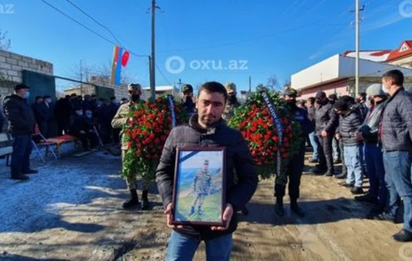 Daha bir şəhidimiz dəfn edildi - FOTO
