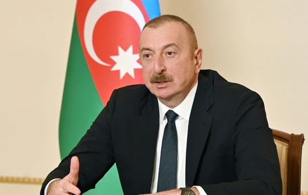 Prezident İlham Əliyev yeni naziri videoformatda qəbul edib - VİDEO