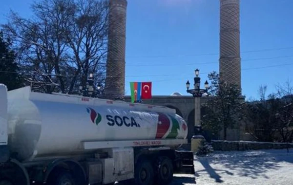 “SOCAR Petroleum” Şuşanı yanacaqla təmin edib - VİDEO