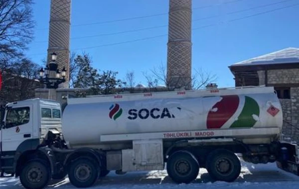 “SOCAR Petroleum” Şuşanı yanacaqla təmin edib - VİDEO