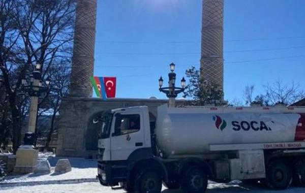 “SOCAR Petroleum” Şuşanı yanacaqla təmin edib - VİDEO