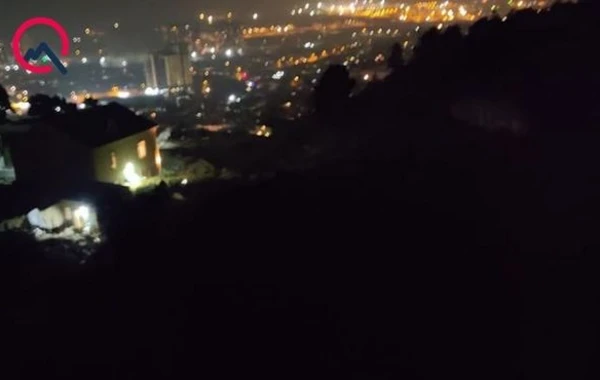 Səbailin icra başçısı, polis rəisi və FHN rəsmiləri Badamdardakı sürüşmə ərazisində - FOTO