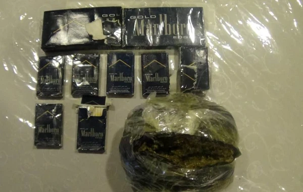 Sərhədyanı ərazilərdə 9 kq narkotik və 3 ədəd odlu silah aşkar olunaraq götürülüb - FOTO