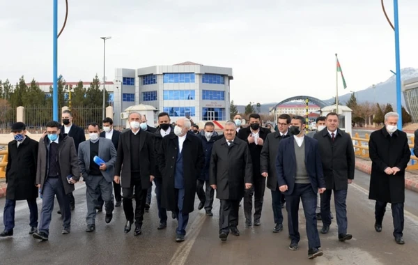 Cavad Zərif Naxçıvanda "Qala" məscid kompleksində olub - FOTO