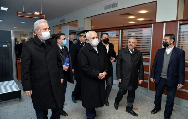 Cavad Zərif Naxçıvanda "Qala" məscid kompleksində olub - FOTO