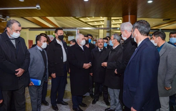 Cavad Zərif Naxçıvanda "Qala" məscid kompleksində olub - FOTO
