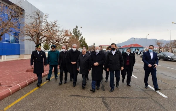 Cavad Zərif Naxçıvanda "Qala" məscid kompleksində olub - FOTO