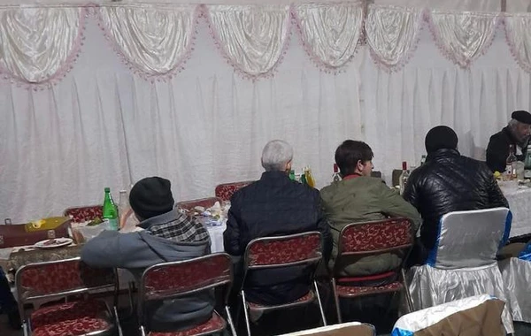 Toy məclisi təşkil edənlər cərimələndi - FOTO