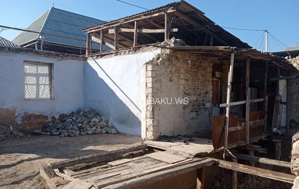 Yağış suları vətəndaşa məxsus evi yudu - FOTO
