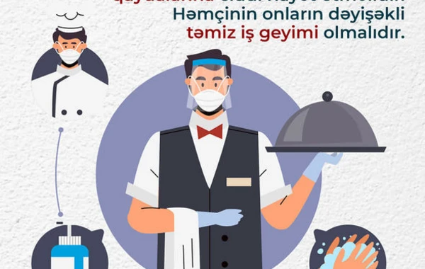 Kafe və restoranlar işlədənlərə XƏBƏRDARLIQ