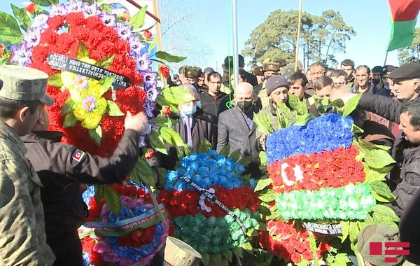 Şəhid Ələkbər Ələkbərli Tərtərdə dəfn edilib - FOTO