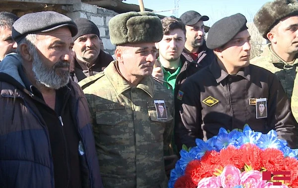 Şəhid Ələkbər Ələkbərli Tərtərdə dəfn edilib - FOTO