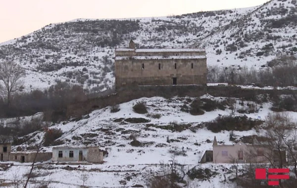 Azərbaycanın Alban-udi xristian icmasının üzvləri Laçında "Ağoğlan" monastırını ziyarət edib