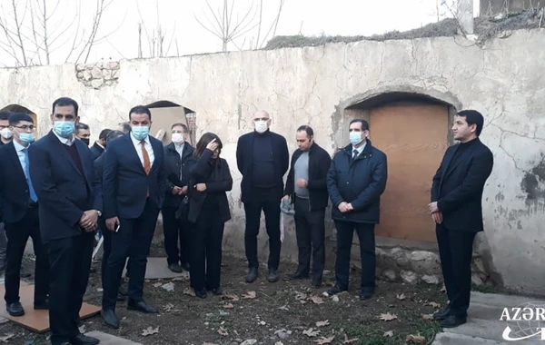 Diplomatik korpusun nümayəndələri Cəbrayıl və Zəngilanda - FOTO