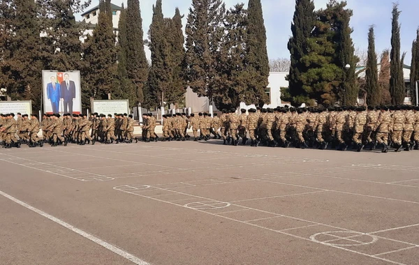 Azərbaycan Ordusunda andiçmə mərasimləri keçirilib - FOTO