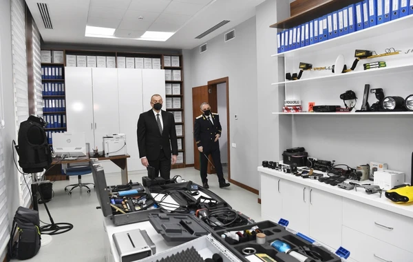 Prezident Baş Prokurorluğun yeni inzibati bina kompleksinin açılışında iştirak edib - VİDEO - YENİLƏNİB