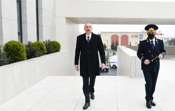 Prezident Baş Prokurorluğun yeni inzibati bina kompleksinin açılışında iştirak edib - VİDEO - YENİLƏNİB