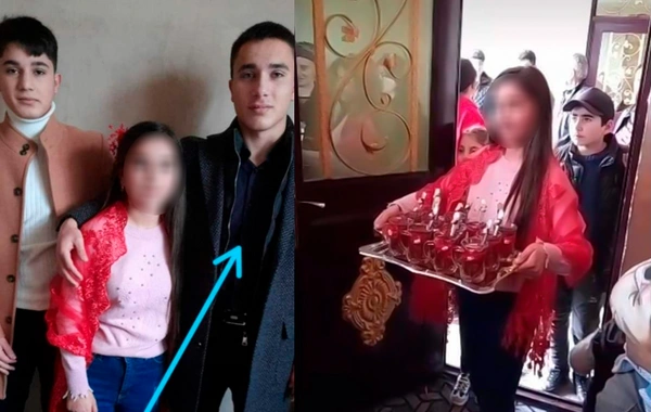 14 yaşlı azərbaycanlı qızı nişanladılar - VİDEO