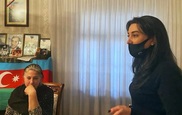 Ombudsman şəhid ailələrini ziyarət edib - FOTO