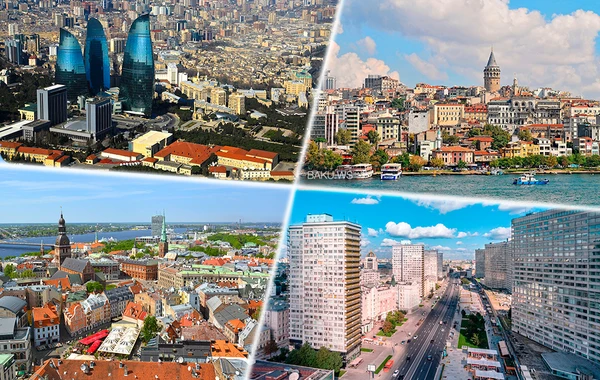 Paytaxtlarda mənzil QİYMƏTLƏRİ - TOP -10 - Bakı neçənci yerdədir? 