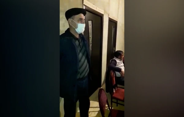 Polis nişan mərasimində əməliyyat keçirdi - ANBAAN VİDEO