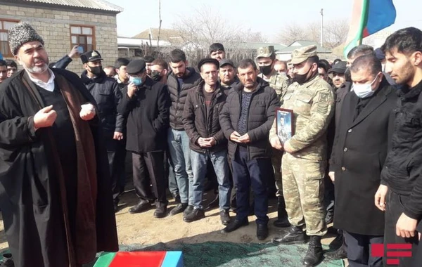 Azərbaycan Ordusunun şəhid olan hərbi qulluqçusu İmişlidə dəfn edilib - FOTO