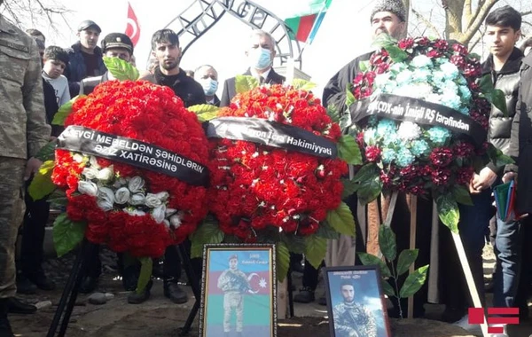 Azərbaycan Ordusunun şəhid olan hərbi qulluqçusu İmişlidə dəfn edilib - FOTO