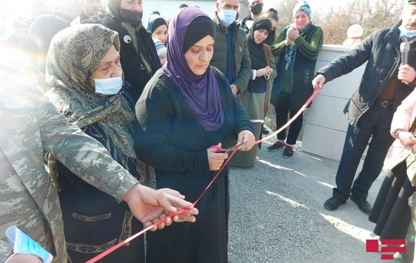 Göyçayda şəhidin xatirəsinə salınan körpü onun ad günündə istifadəyə verilib - FOTO