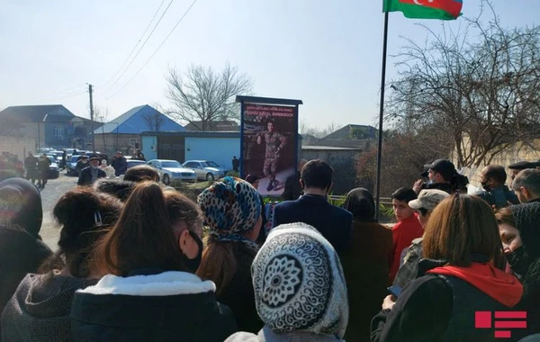 Göyçayda şəhidin xatirəsinə salınan körpü onun ad günündə istifadəyə verilib - FOTO