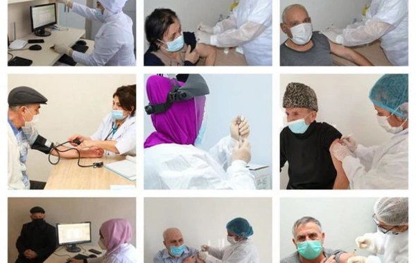 Ölkədə vaksinasiya prosesi davam etdirilir - FOTO