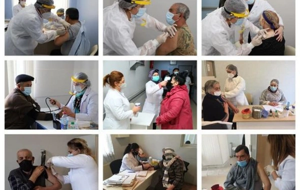 Ölkədə vaksinasiya prosesi davam etdirilir - FOTO