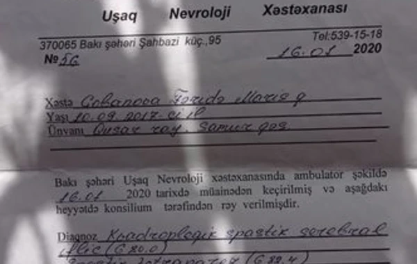 Kədərli ananın fəryadı: “İkinci qızımı da itirə bilmərəm” - FOTO/VİDEO
