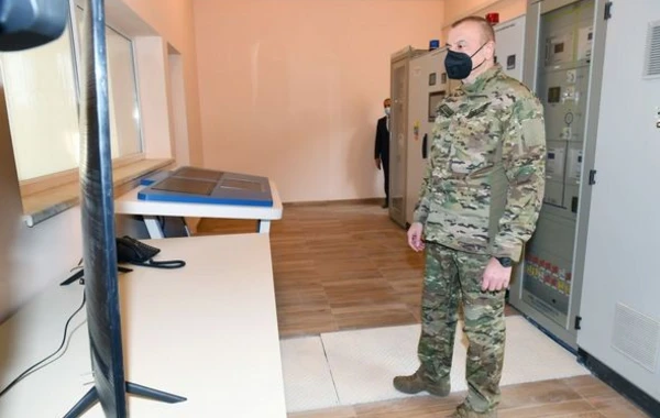 Президент и Первый вице-президент приняли участие в открытии Гюлябирдской ГЭС - ФОТО