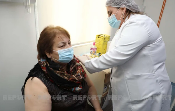Azərbaycanda vəzifəli şəxslər peyvəndləndi - FOTO