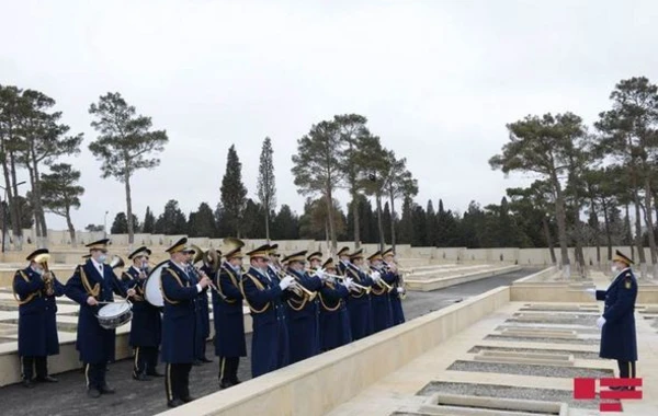 Azərbaycan Ordusunun şəhid olan daha bir hərbçisi dəfn edildi - FOTO